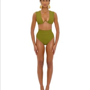 Andrea Iyamah Kuwa Bikini Top and Bottom